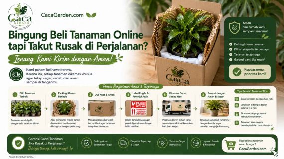 Bingung Beli Tanaman Online tapi Takut Rusak di Perjalanan?