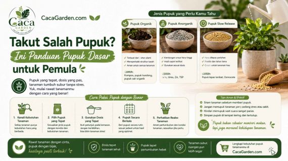 Takut Salah Pupuk? Ini Panduan Pupuk Dasar untuk Pemula